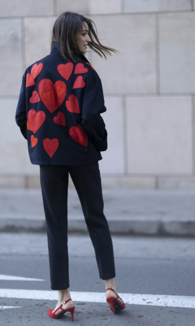 Jacheta Coeur premium din lana