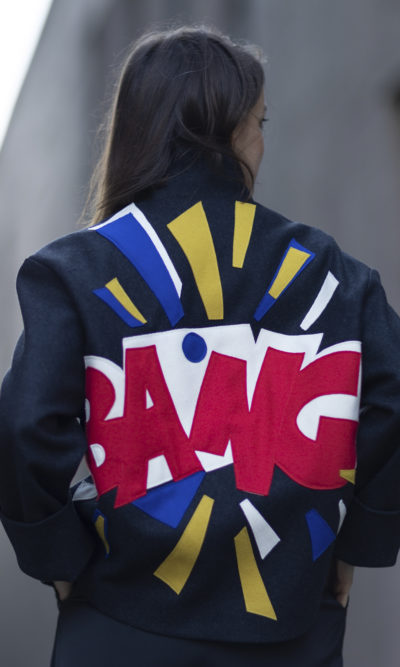 Jacheta unicat Bang din lana